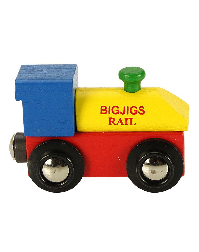 BigjigsRail - Lokomotywa początkowa do pociągu z literek i cyferek