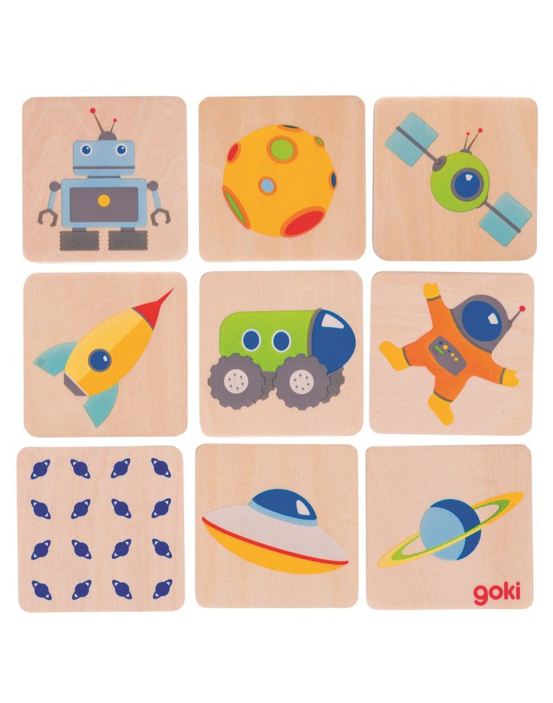 Goki - Memo kosmiczne dla najmłodszych  8 par
