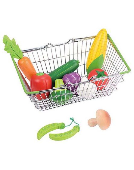 Lelin - Koszyk sklepowy z warzywami