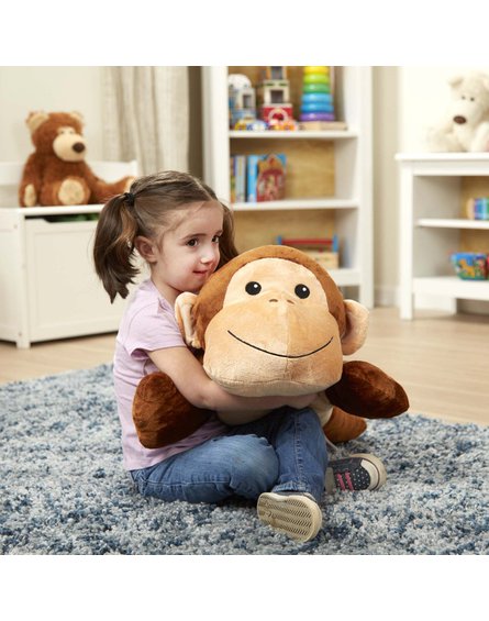Melissa&Doug® - Przytulanka i poduszka małpka