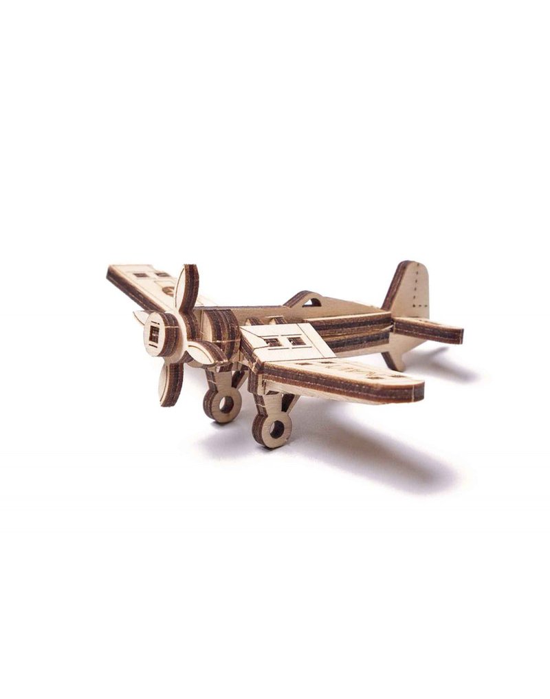 Wood Trick - WoodTrick Puzzle mechaniczny samolot Korsarz
