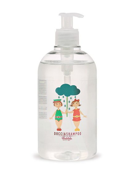 Bubble&CO - Organiczny Płyn do Mycia Ciała i Włosów dla Dzieci, 500 ml, 0m+