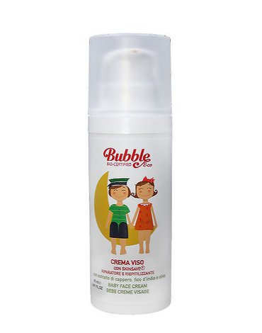 Bubble&CO - Organiczny Krem do Twarzy Dla Dzieci, 50 ml, 0m+
