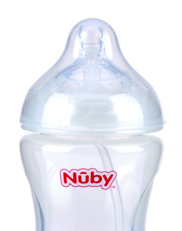 Nuby - Butelka 360° ze smoczkiem SoftFlex 240 ml  ID1143