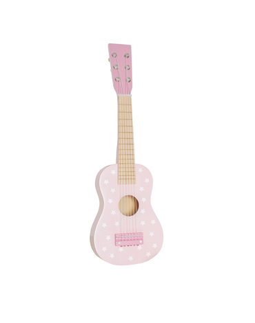 Drewniana gitara pastelowy różowy Jabadabado JaBaDaBaDo