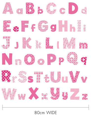 FunToSee Różowy alfabet FTS04017
