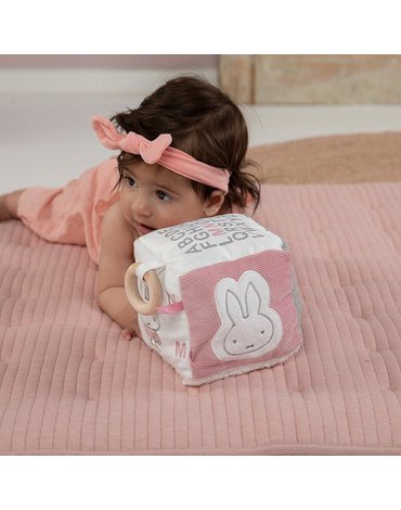 Tiamo Miffy Pink Babyrib Kostka sensoryczna  NIJN606
