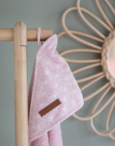 Little Dutch Bawełniany ręcznik Lily Leaves pink TE50620850