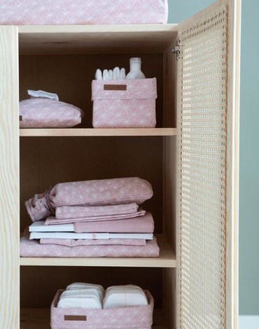 Little Dutch Bawełniany ręcznik Lily Leaves pink TE50620850