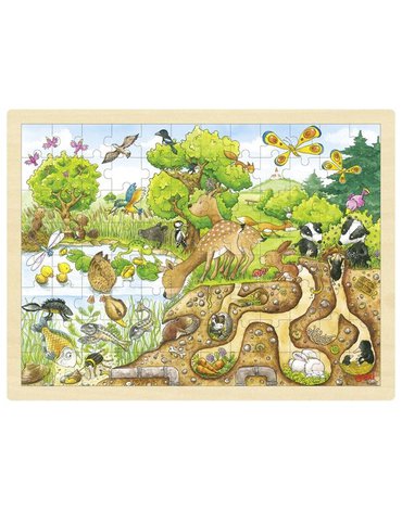 Goki® - Puzzle duże natura