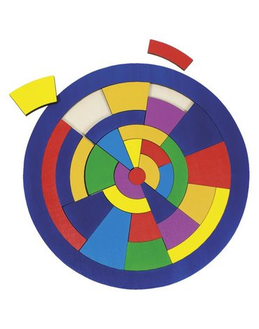 Goki® - Puzzle koło - układanka edukacyjna Goki