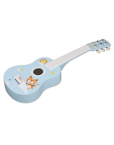 Nefere - Gitara drewniana z kotkiem