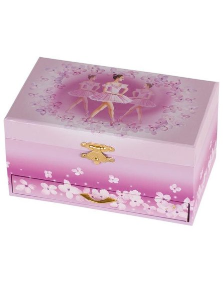 Goki® - Goki pudełko z szufladkami kwiatowa balerina