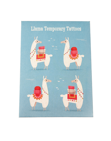 Tatuaże zmywalne dla dzieci, Lama, Rex London