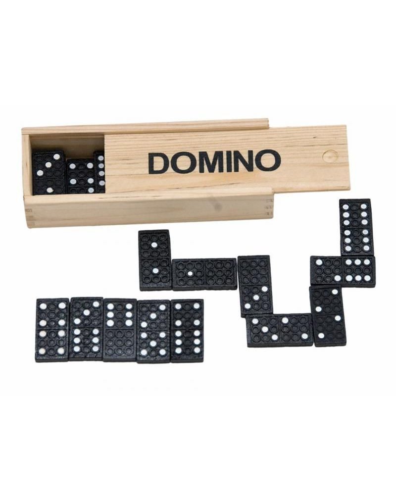 Woody - Domino klasyczne w drewnianym pudełku