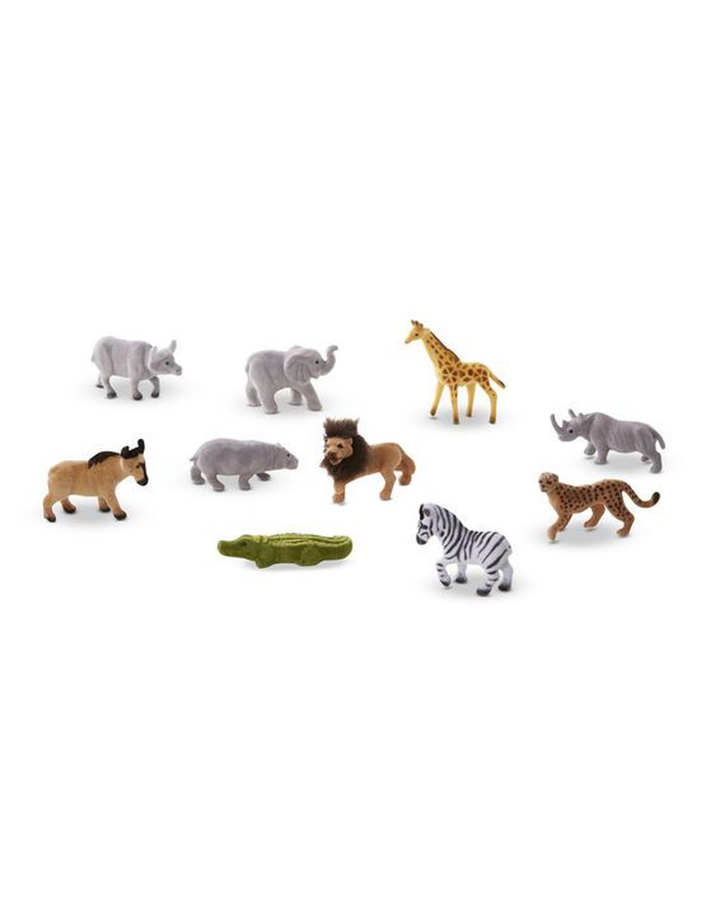 Melissa&Doug® - Safari figurki – zestaw 10 sztuk