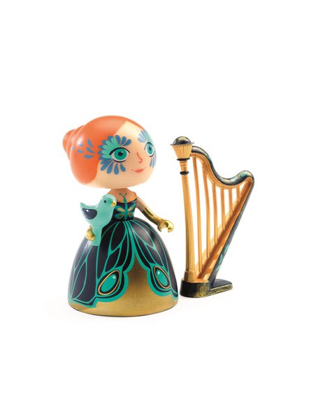 Djeco - Figurka księżniczki Elisa z harfą DJ06771