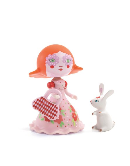Djeco - Figurka księżniczki Elodia z króliczkiem DJ06780