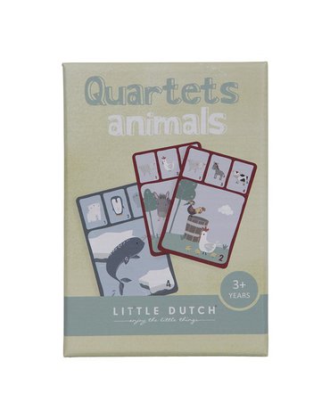 Little Dutch Gra w karty kwartetu - zwierzęta LD4481