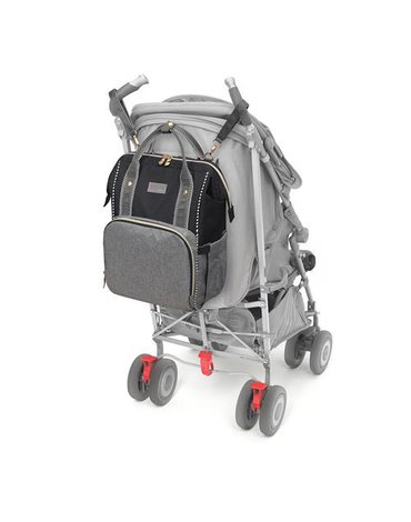 BABYONO - 1424/01 Plecak dla mamy - torba do wózka BASIC OSLO STYLE