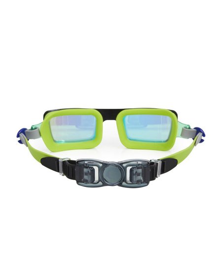 Okulary do pływania Electric 80 s, limonkowe, Bling2O
