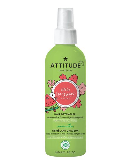 Attitude, Spray do rozczesywania włosów, Arbuz i Kokos, 240 ml