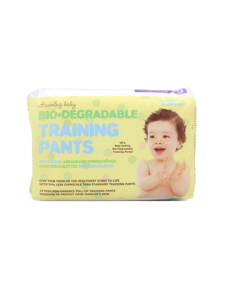 Beaming Baby, size 9, PANTS jednorazowe biodegradowalne pieluchomajtki, XL, 19 szt. BEAMING BABY