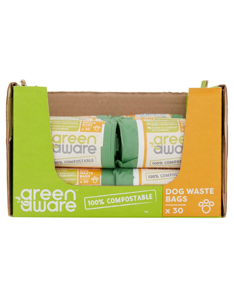 GreenAware, Kompostowalne worki na psie odpady, 30 szt. x 40 KARTON
