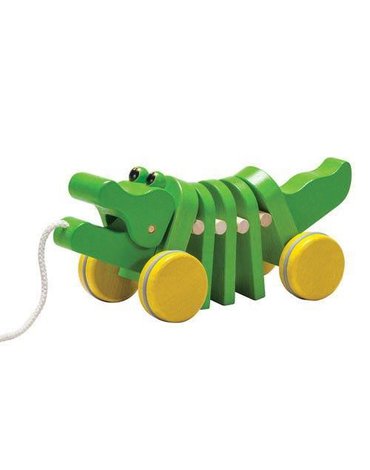 Drewniany krokodyl  do ciągnięcia, Plan Toys®