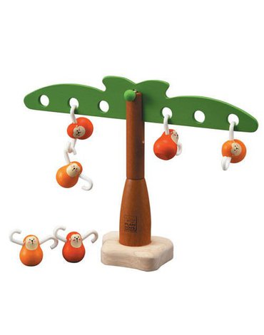 Zabawka zręcznościowa Balansujące małpki, Plan Toys®
