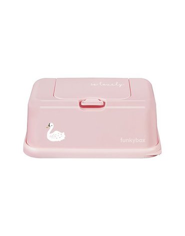 Funkybox - Pojemnik na Chusteczki, Pink Swan