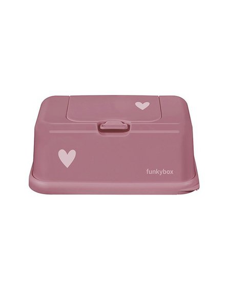 Funkybox - Pojemnik na Chusteczki, Punch Pink Heart