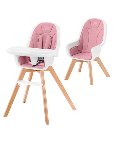 Kinderkraft krzesełko do karmienia TIXI pink