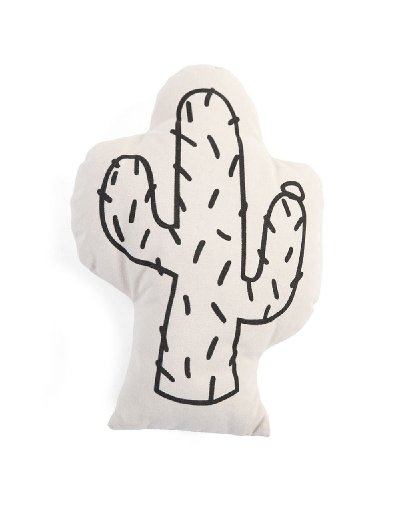 Childhome Poduszka kaktus kanwas CHILDHOME
