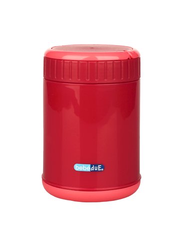Bebe Due - Pojemnik termiczny na jedzenie C&F Bebedue; czerwony; 500 ml