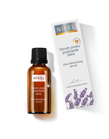 Nikel, Serum Minimalizujące Pory z Ekstraktem z Oczaru Wirginijskiego, 30ml NIKEL