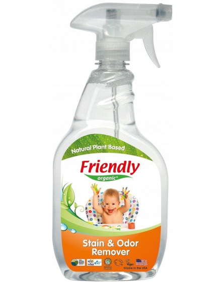Friendly Organic, Odplamiacz i eliminator zapachów, 650 ml