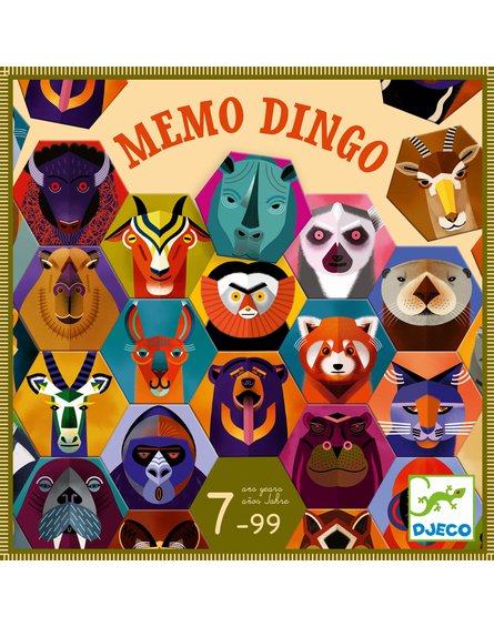 Djeco - Gra pamięciowa Memo Dingo DJ08538