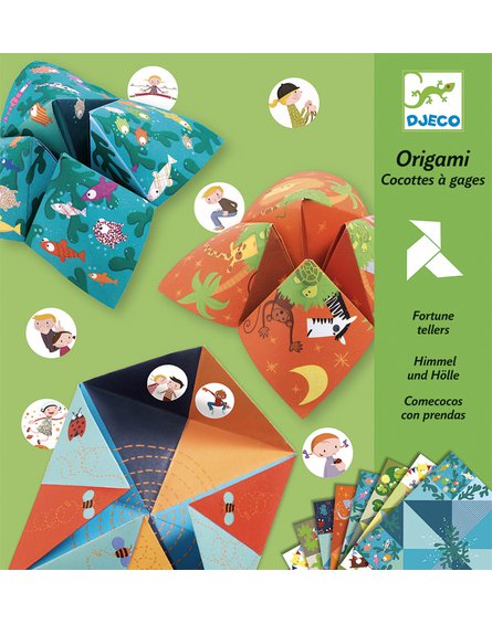 Djeco - Origami PRZEPOWIEDNIA - ZWIERZĘTA DJ08764