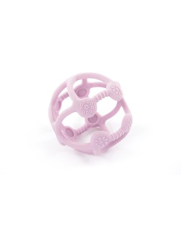 Bo Jungle - B-Silikonowa piłeczka gryzak pastel pink