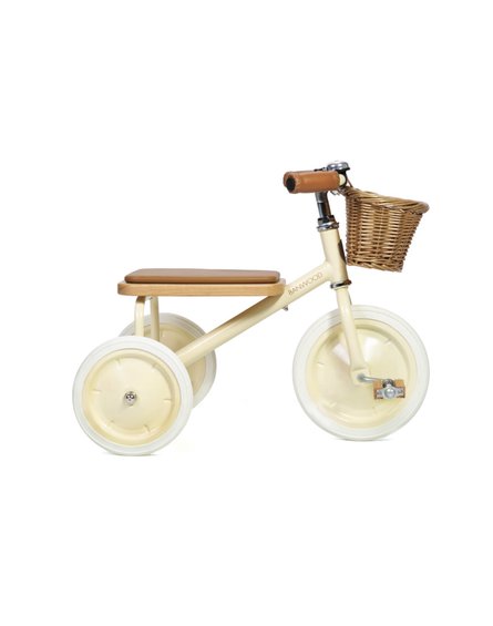 Banwood Rowerek trójkołowy Trike Cream