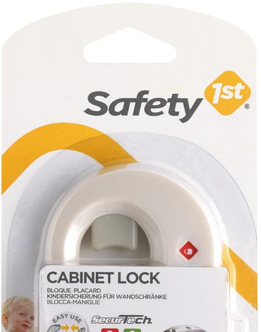 Zabezpieczenie drzwi szafki (gałki) białe - Safety 1st