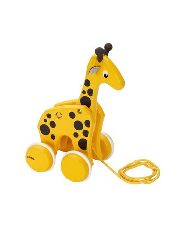 BRIO Zabawka do Ciągnięcia Żyrafa