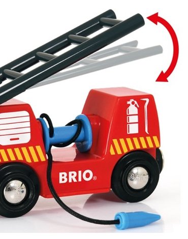 BRIO World Pociag Straży Pożarnej