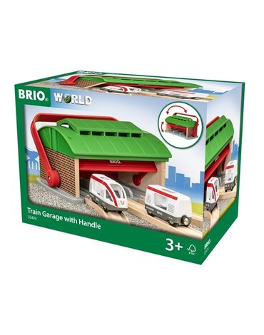 BRIO World Garaż dla Pociągów z Rączką