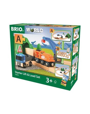 BRIO World Kolejka Zestaw Startowy Załadun