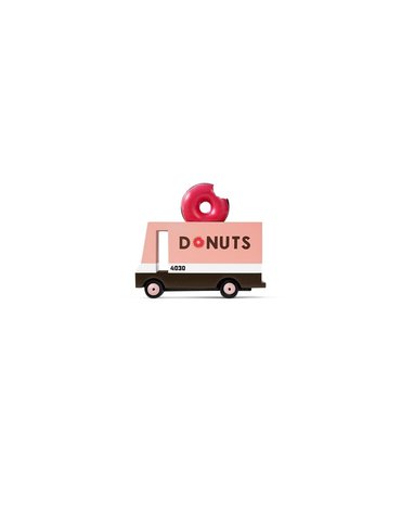 Candylab Drewniany Samochód Donut Van