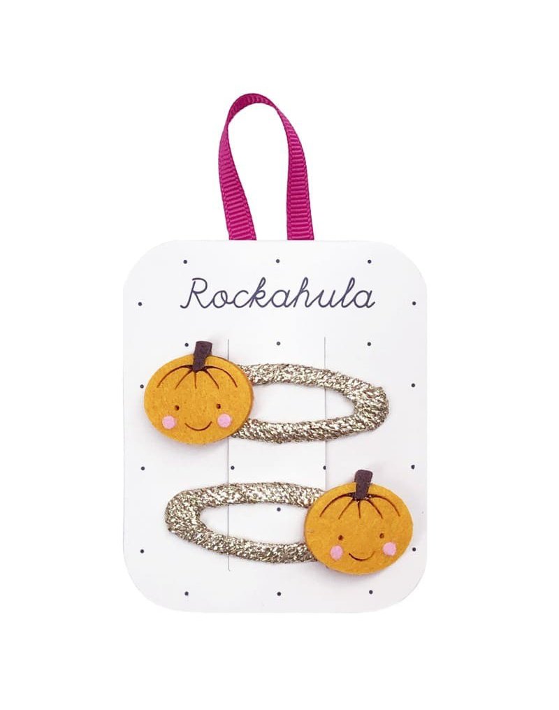 Rockahula Kids - spinki do włosów Little Punpkin Halloween