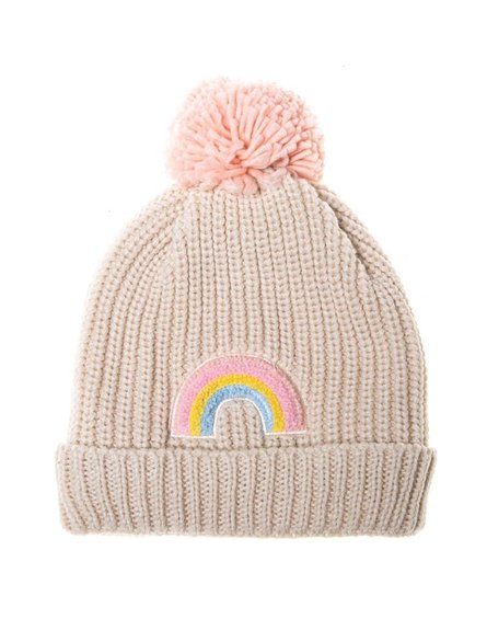 Rockahula Kids - czapka zimowa Dreamy Rainbow Knit Bobble 7 - 10 lat