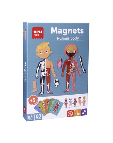 Magnetyczna układanka Apli Kids - Ciało człowieka